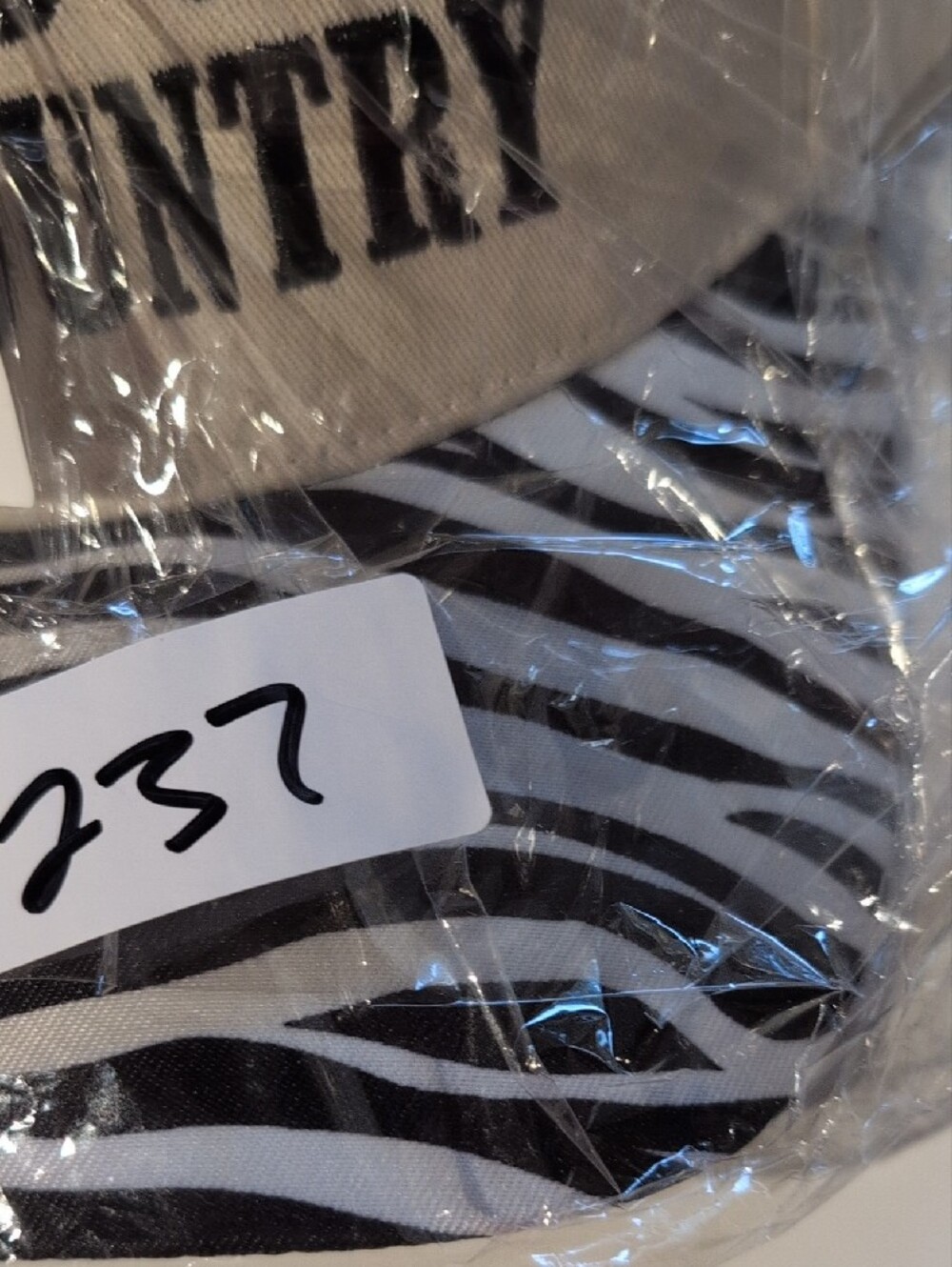 NEW! Zenana Outfitters Women's Zebra Print Trucker Hat - Picture 3 of 5